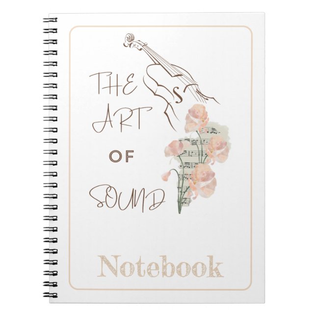 Caderno Espiral SpiralNotebook für personalisierte Musik - Foto (Frente)