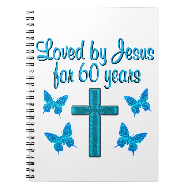 CADERNO ESPIRAL SPIRITUAL 60º ANIVERSÁRIO (Frente)