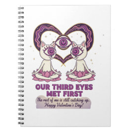 Caderno Espiral spiritual valentine's day