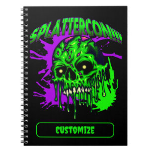 Caderno Espiral SplatterCon - Arquivos Dresden