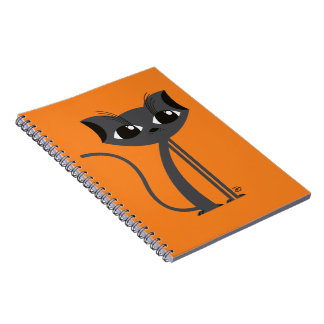 Caderno Espiral Spooky Cat - Notebook
