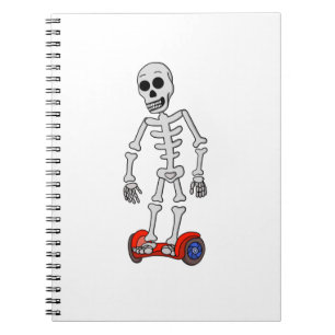 Caderno Espiral Spooky Hover Bones