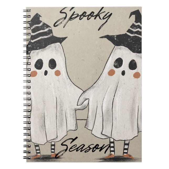 Caderno Espiral Spooky Season Squad Spiral Photo Notebook (Frente)