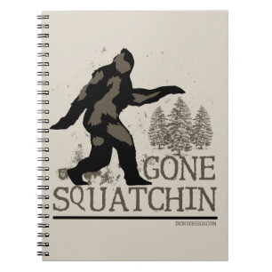 Caderno Espiral Squatchin ido