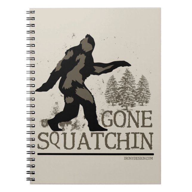 Caderno Espiral Squatchin ido (Frente)