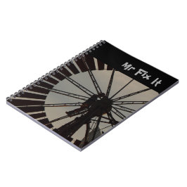 Caderno Espiral Sr. Fix É um notebook