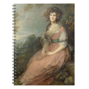 Caderno Espiral Sra. Richard Brinsley Sheridan, 1785 - 87