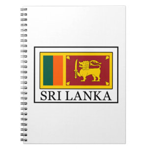Caderno Espiral Sri Lanka