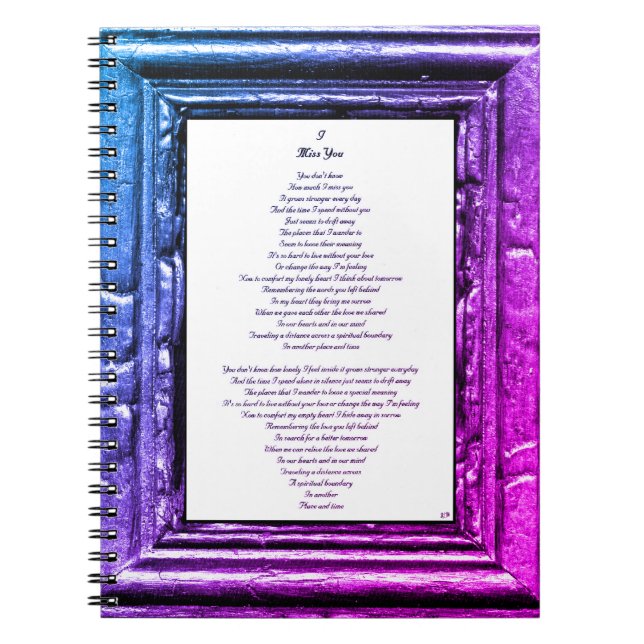 Caderno Espiral Srta. (Frente)