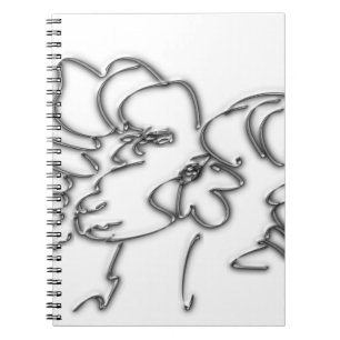 Caderno Espiral Srta. Iron Aries Notebook