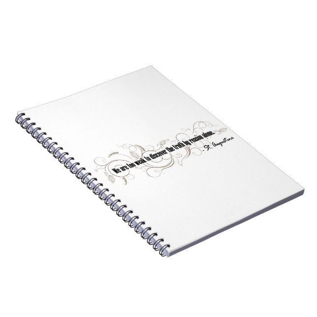 Caderno Espiral St. Augustine (Lado Direito)