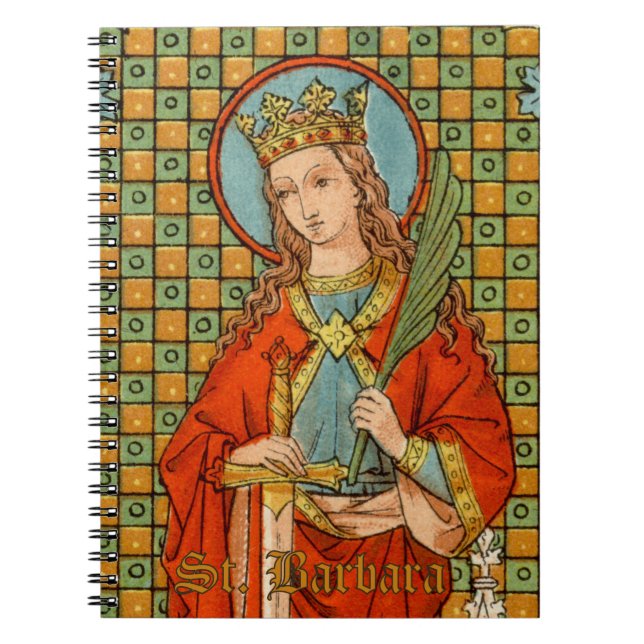 Caderno Espiral St. Bárbara  (JP 01) (Estilo 1) (Frente)