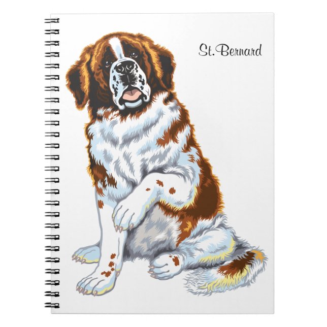 Caderno Espiral St Bernard (Frente)