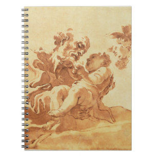 Caderno Espiral St Joseph adorador a criança do cristo (caneta,
