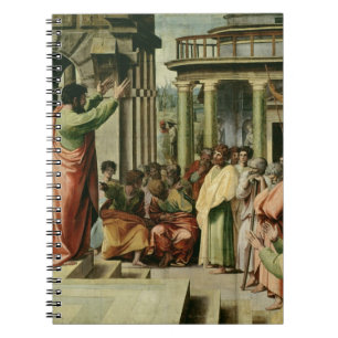 Caderno Espiral St Paul que Preaching em Atenas (desenhos animados