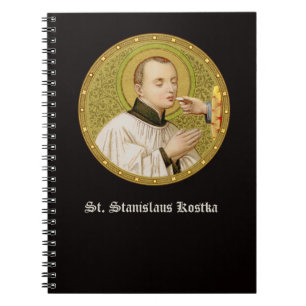 Caderno Espiral St. Stanislaus Kostka (SNV 25) (Imagem Redonda)