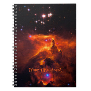 Caderno Espiral Star Cluster Pismis 24, núcleo da NGC 6357