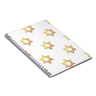 Caderno Espiral Star of David
