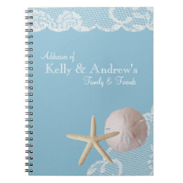 Caderno Espiral Starfish e Lace Beach