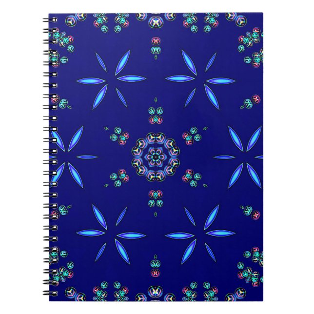 Caderno Espiral Starlit Kaleidoscope (Frente)