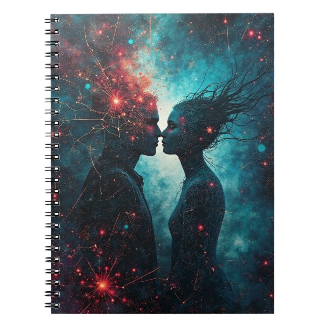 Caderno Espiral Starlit Lovers (Frente)