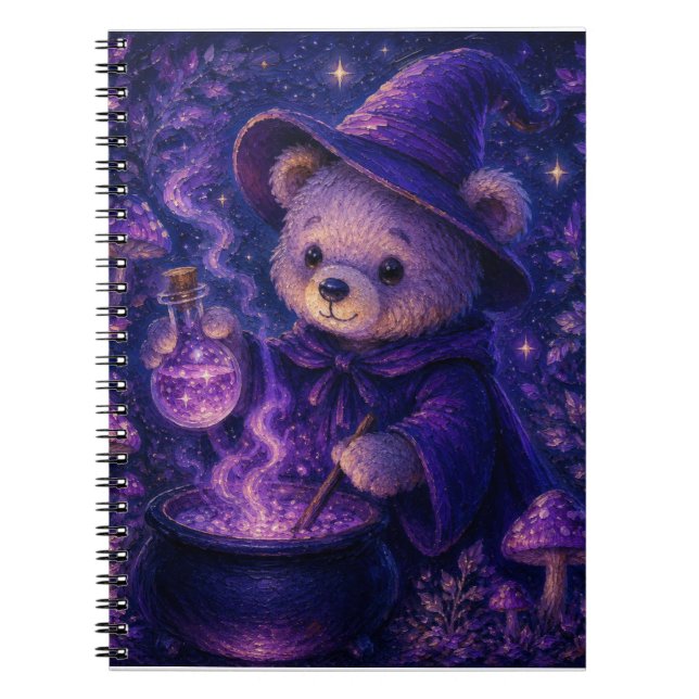 Caderno Espiral StarLite&MoonBeams (Frente)
