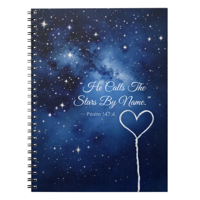 Caderno Espiral Starry Night Guidance Journal - Shepherd's Staff (Frente)