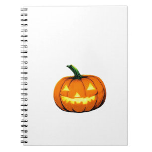 Caderno Espiral Starry Night Pumpkin Halloween Van Gogh Thanksgivi