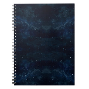 Caderno Espiral Starry Night Sky, Galaxy Space Celestial