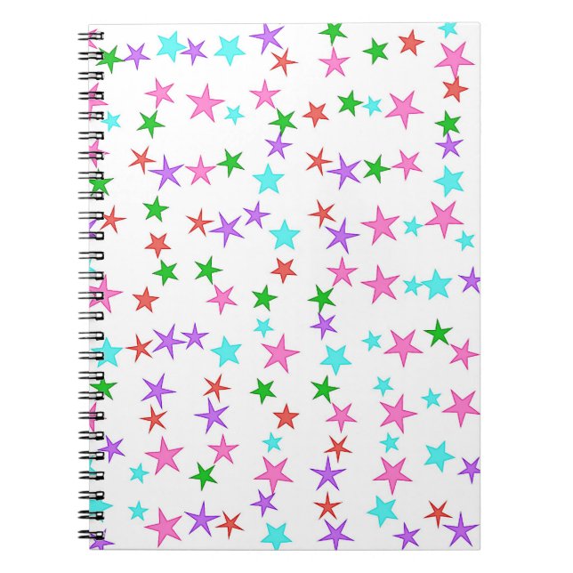 Caderno Espiral Stars Galore! (Frente)