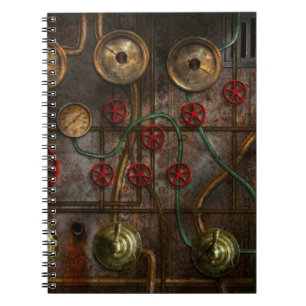 Caderno Espiral Steampunk - Ansiedade no emprego