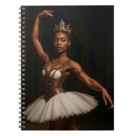 Caderno Espiral Steampunk Royal Ballerina Elegant Fantasy