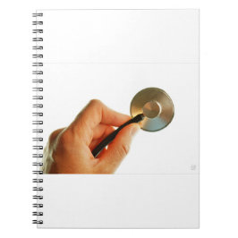 Caderno Espiral stethoscoop ziekenhuis ziek beter beterschap.