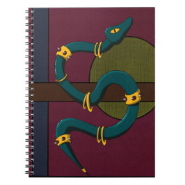 Caderno Espiral Sticker Carré Snake