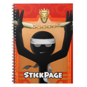 Caderno Espiral StickPage - entre no dragão