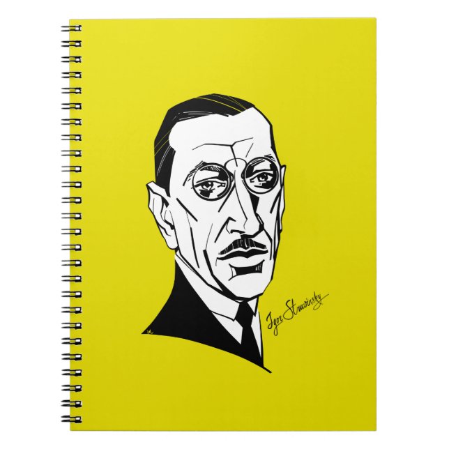 Caderno Espiral Stravinsky (Frente)