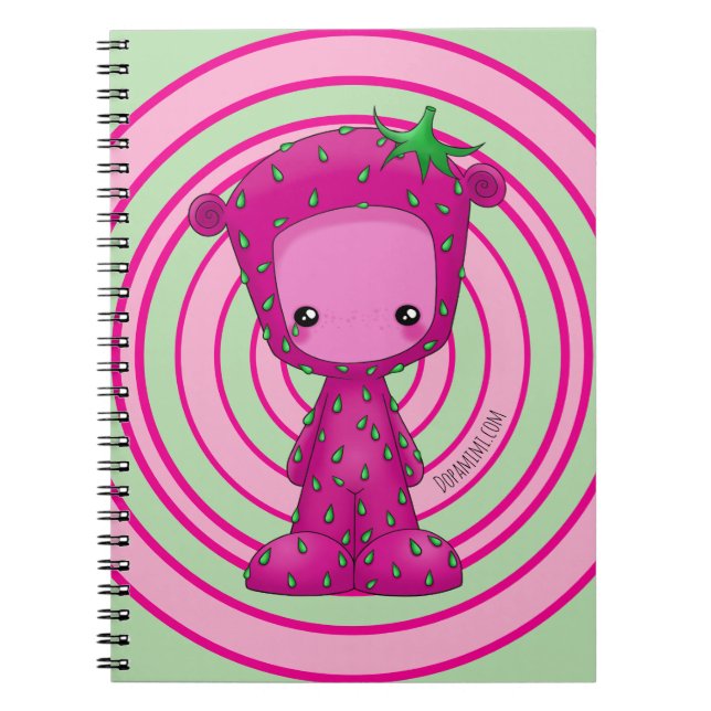 Caderno Espiral StrawberriMimi (Frente)