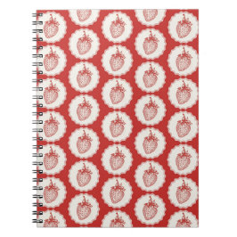 Caderno Espiral Strawberry