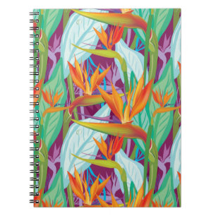 Caderno Espiral Strelitzia