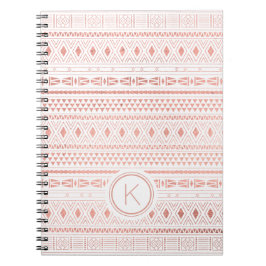 Caderno Espiral Stripe Monograma
