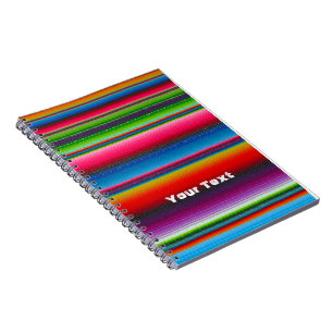 Caderno Espiral Stripes Coloridas