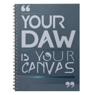 Caderno Espiral Sua DAW É Sua Tela opção 3