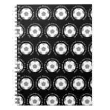 Sua Equipe de futebol em preto e branco