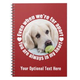 Caderno Espiral SUA FOTO Muito Distante Ame o notebook personaliza