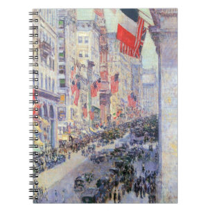 Caderno Espiral Subindo a Avenida da Rua 34, Maio de 1917 por Hass