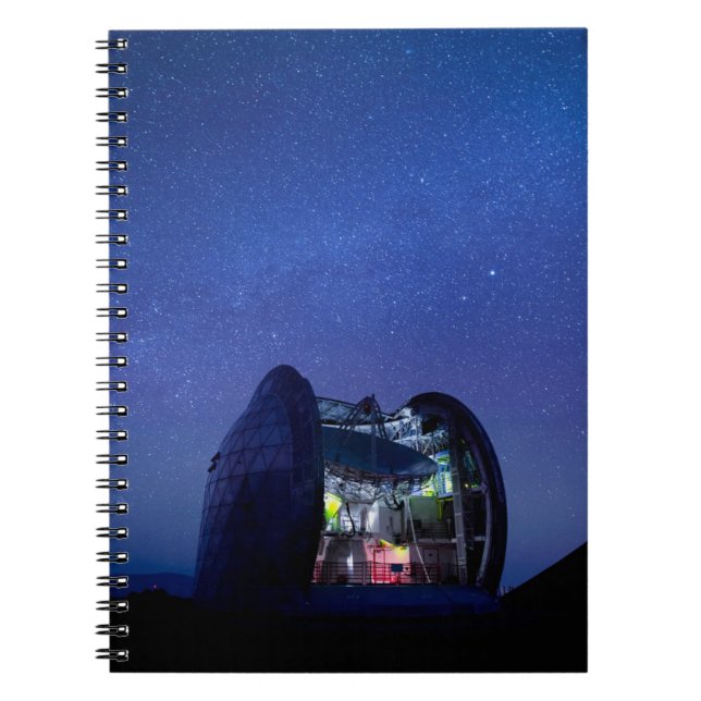 Caderno Espiral Submilímetro Cal Tech Observatório | Havaí (Frente)