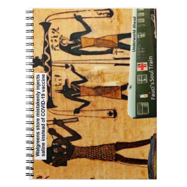 Caderno Espiral Submundo à frente (Frente)