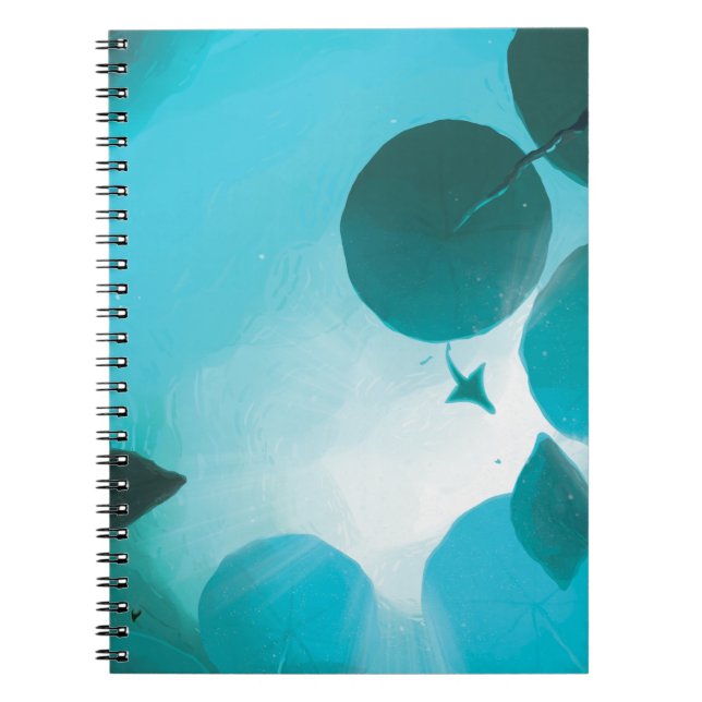 Caderno Espiral Subnautica - Aquatic Ballad (Frente)