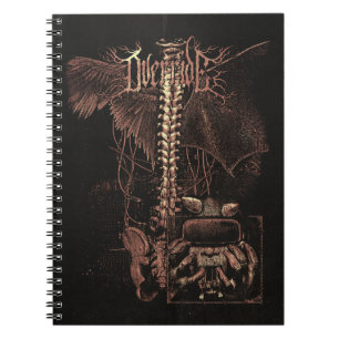 Caderno Espiral Substituir - Design de Streetwear de Gótico técnic