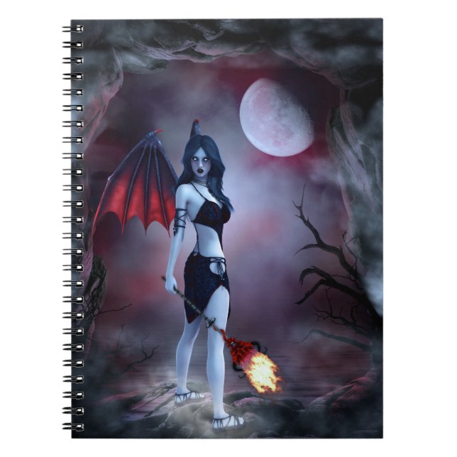 Caderno Espiral Succubus Fantasy (Frente)